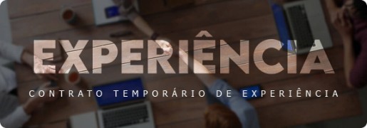 Contrato temporário de experiência na zona sul, oeste e centro de São Paulo — SP.